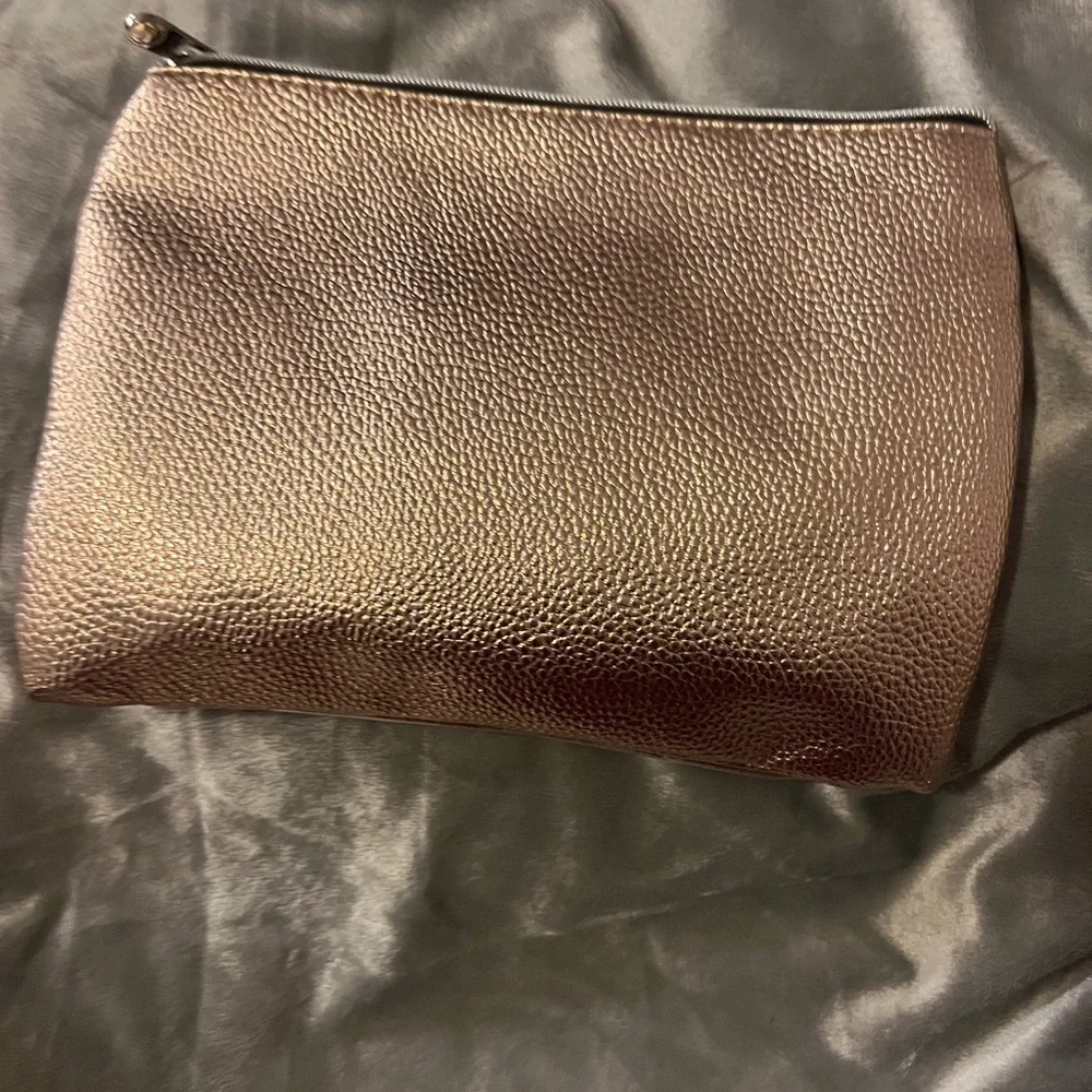 bebe Gold and Clear Makeup Organizer